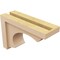 Ekena Millwork 4"W x 12"D x 8"H Classic Emerson Rough Cedar Woodgrain TimberThane Corbel, Primed Tan CORUR04X12X08EMRRCPR - alternate 5